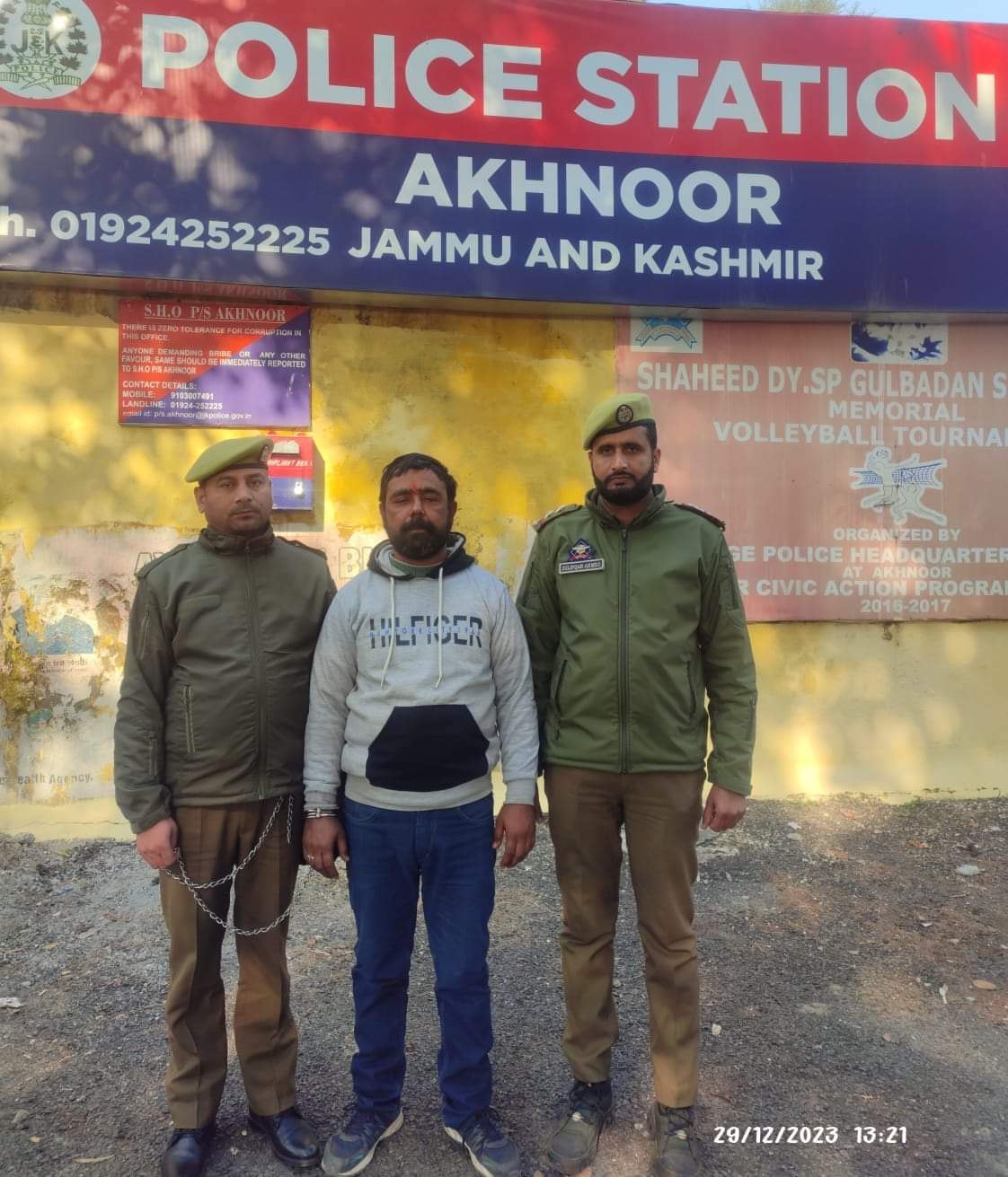 Notorious drug peddler booked under Pit Ndps by Police Station Akhnoor district Jammu Criminal namely Abinash kumar @ kanha s/o vikram singh R/0 ward number 4 Jia Potta Ghat Akhnoor. Who Was Evading his Arrest in Multiple Cases