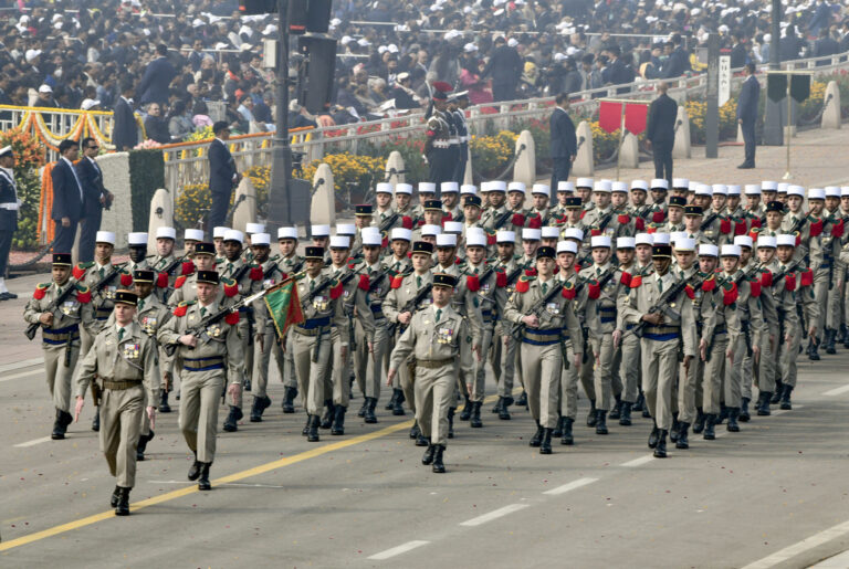 French contingent participates in 75th Republic Day Parade in New Delhi