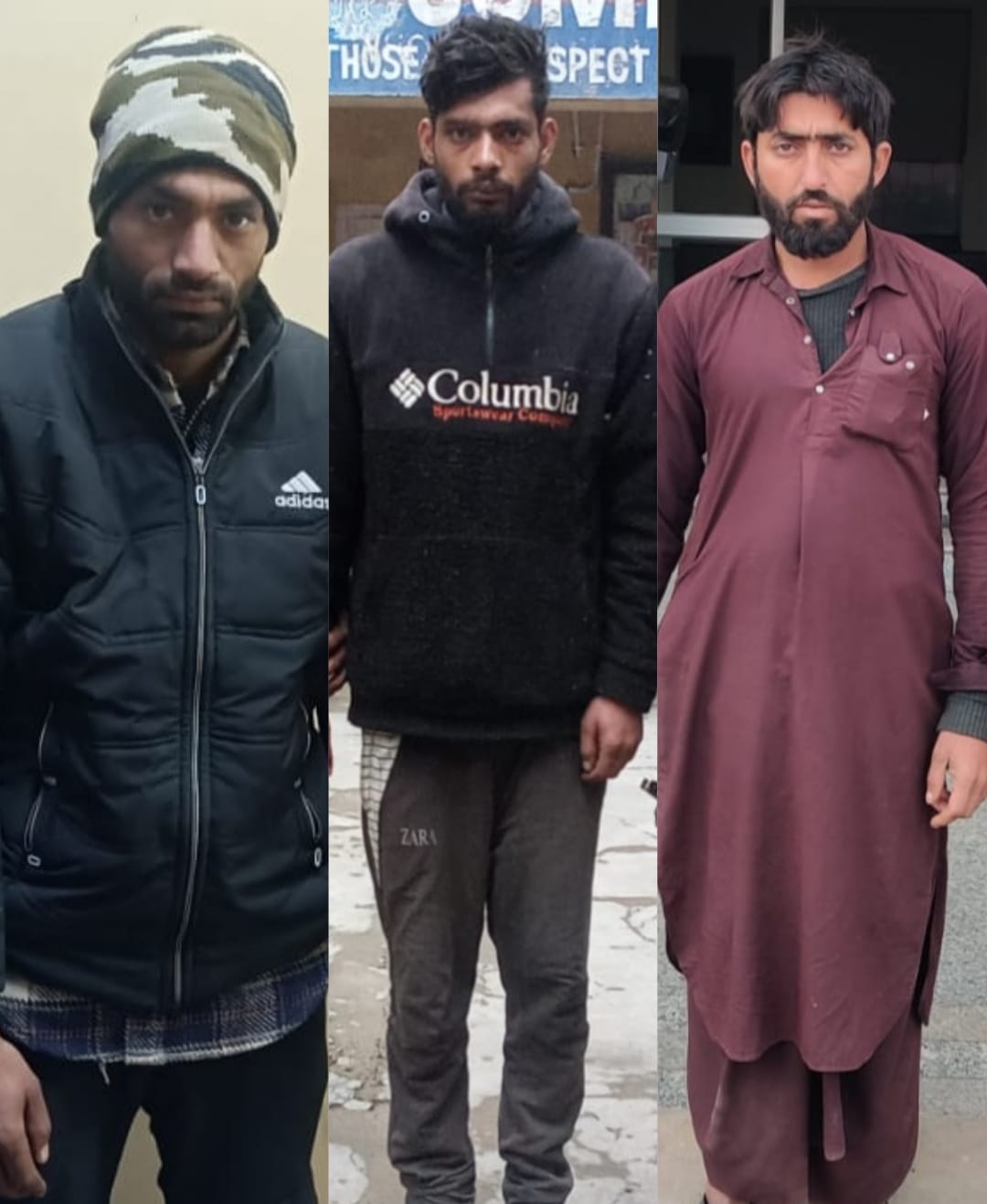 SAMBA POLICE NABBED 3 NOTORIOUS BOVINE SMUGGLERS HAILING FROM RAMBAN, JAMMU & KATHUA