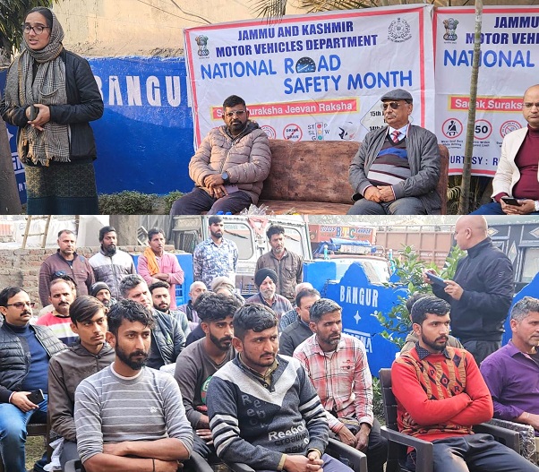 Awareness camp on Road Safety held at Narwal