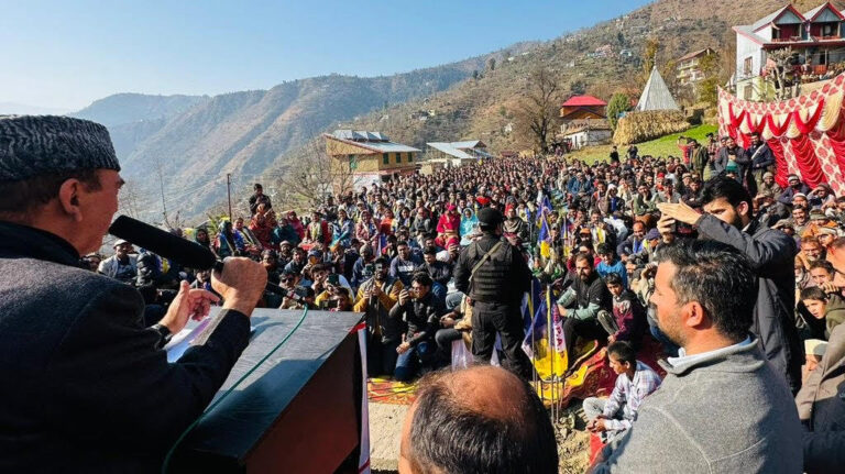 Hilly areas to receive massive developmental douses, if elected to power: Azad