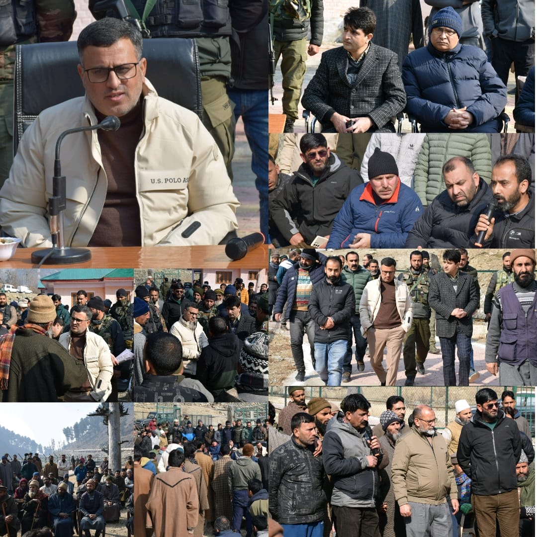 DC Bandipora holds public outreach program at far-flung Athwatoo Listens to public grievances, directs for timely response