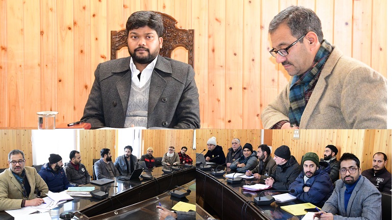 DC Ganderbal chairs District Export Promotion Committee meeting