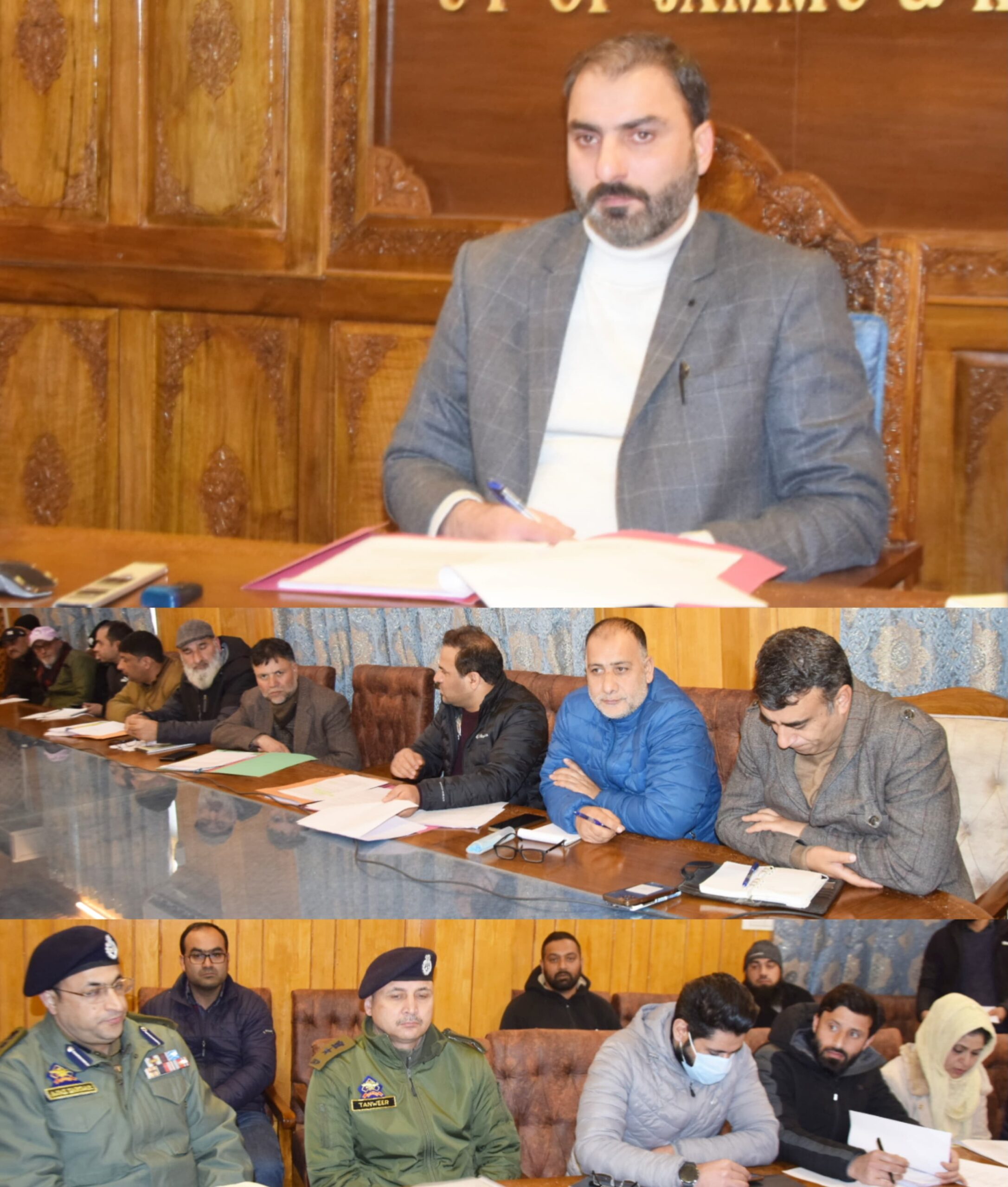 Deputy Commissioner Pulwama chairs NCORD meeting