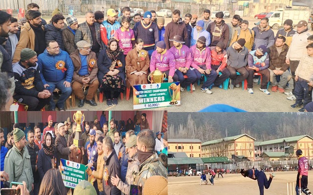 Historic Winter Cricket Championship culminates in Kupwara district