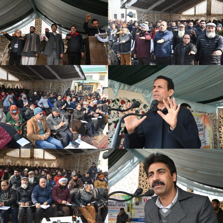 Principal Secretary PDD holds Public Grievance Redressal camp at Akura Anantnag