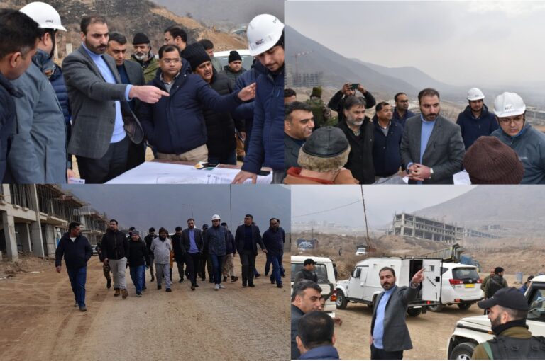 Progress Assessment: DC Pulwama reviews AIIMS Awantipora Projects