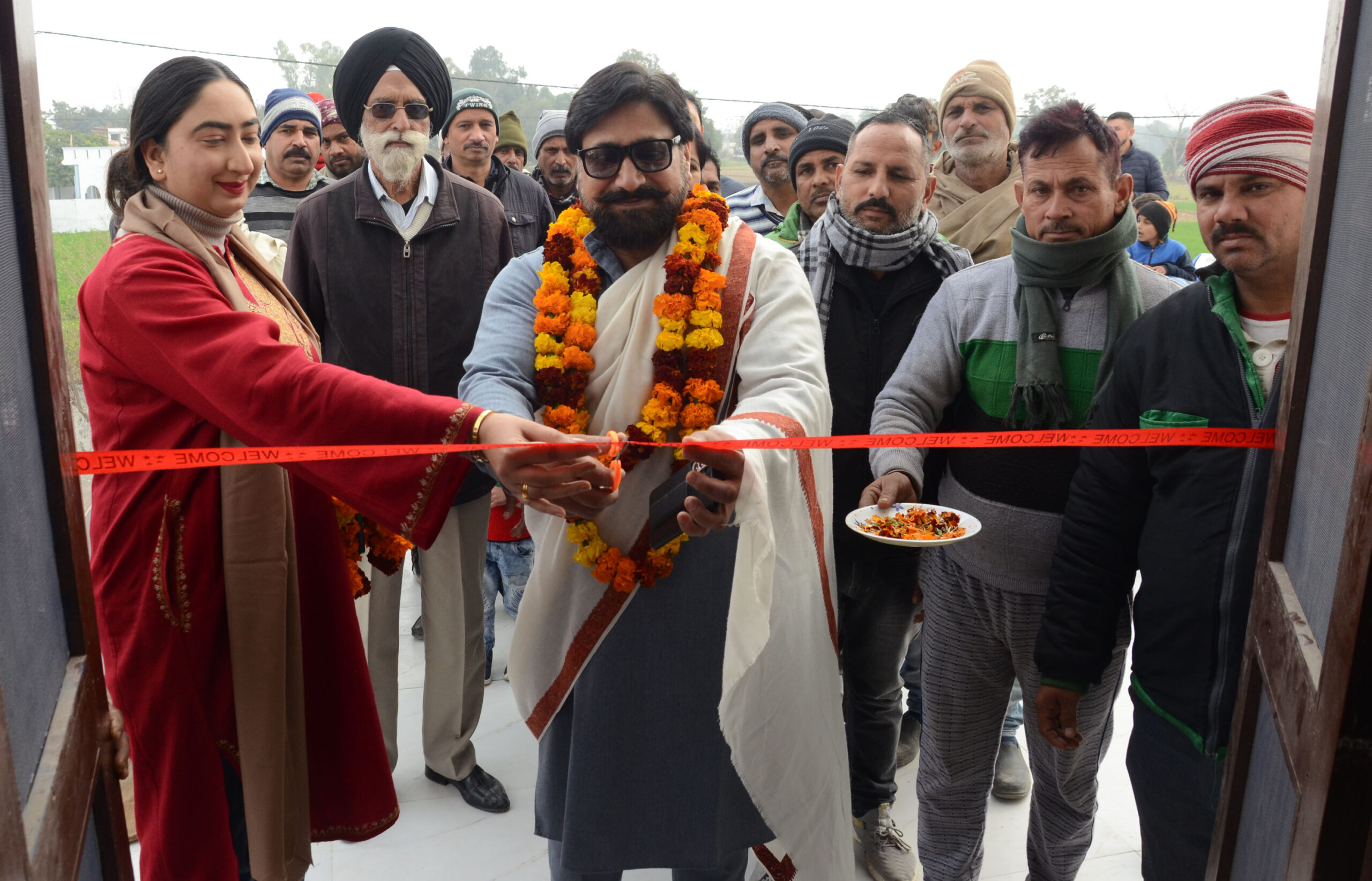 "Serving as Sarpanch has been a fulfilling journey says Sonam Aulakh Inaugurates Public Library at Khandwal Panchayat.