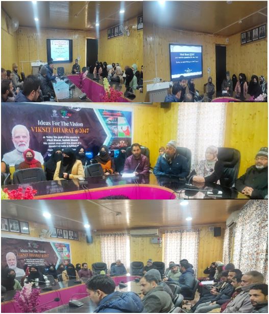 Viksit Bharat @2047 Workshop engages Students in Anantnag