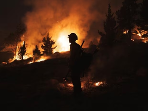 Out-of-control wildfire in Texas Panhandle prompts evacuation orders, nuclear facility closure