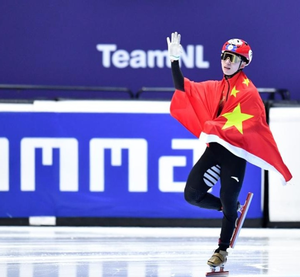 China’s Lin Xiaojun bags 500m gold at short track speed skating worlds